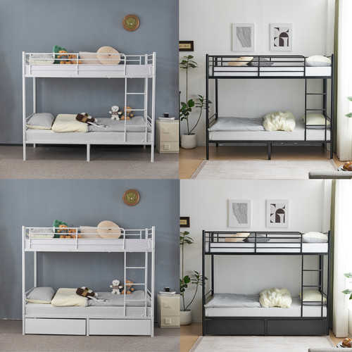 Bunk bed frame single loft - bed,