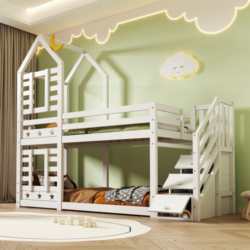 Bunk bed children - bunk, cabin