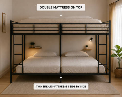 Heavy duty triple sleeper - triple,