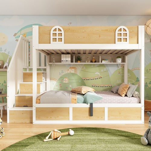 Double bunk beds 3ft single - 3ft,