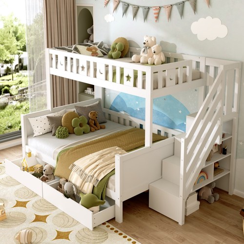 Bunk beds with - with, storage