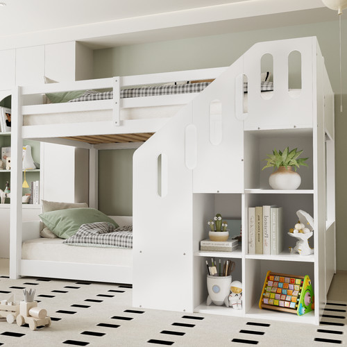 Kids bunk beds 3ft - kids, pine