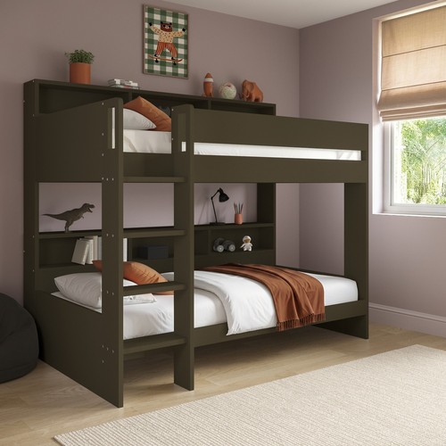 Green bunk bed - bunk,