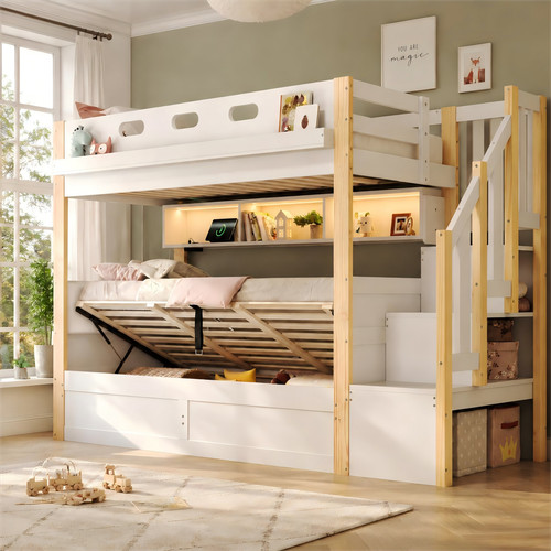Single over - single, bunk