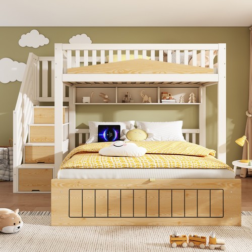 Triple bunk bed 4ft6 double - triple,